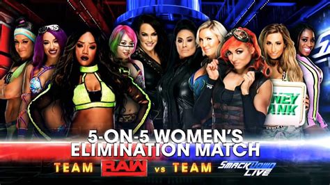 WWE Survivor Series 2017 Women S 5 On 5 Elimination Match Official