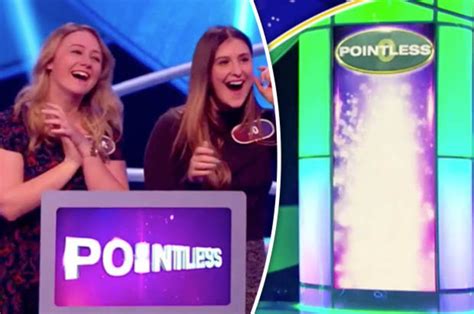 Pointless Contestants Guess Incredible Answer To Win £2250 Daily Star