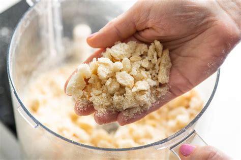 To knead by hand push the dough away from you onto the surface using the palm. How to Make Bread Crumbs | Bread Crumbs Recipe — The Mom 100