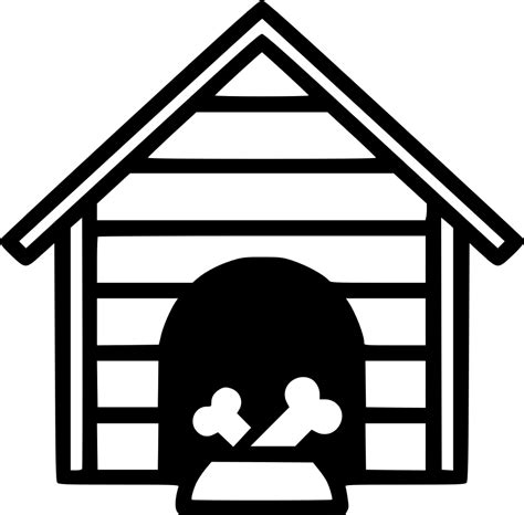 Download 25,872 cartoon dog black white stock illustrations, vectors & clipart for free or amazingly low rates! Dog House Svg Png Icon Free Download (#568672 ...