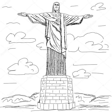 Cristo Redentor R O De Janeiro Vector Gr Fico Vectorial Jomaplaon Imagen