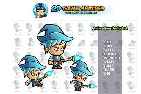 Samurai 2d Game Character Sprites Pre Designed Illustrator Graphics