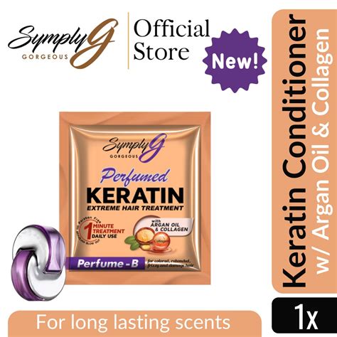 Symplyg Perfumed Keratin Conditioner W Argan Oil And Collagen 14ml