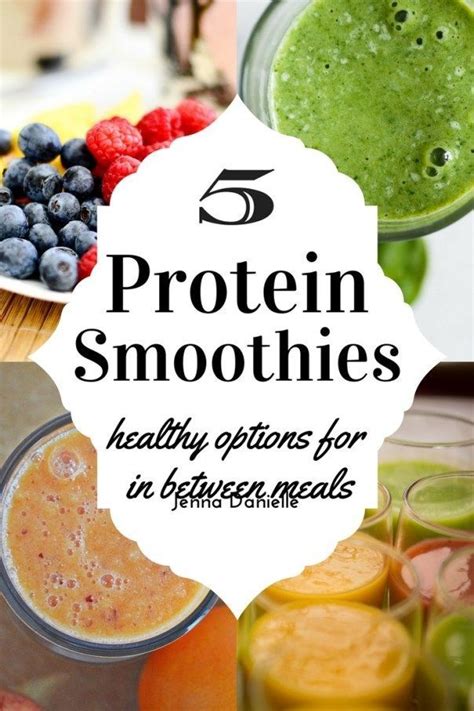 5 Healthy Protein Smoothies For In Between Meals Healthy Protein