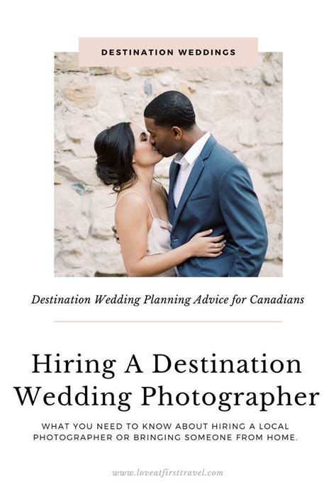 Hiring A Destination Wedding Photographer For Your All Inclusive Resort