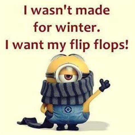 10 Super Funny Winter Minion Quotes