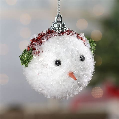 Whimsical Snowman Ornament Christmas Ornaments Christmas And Winter