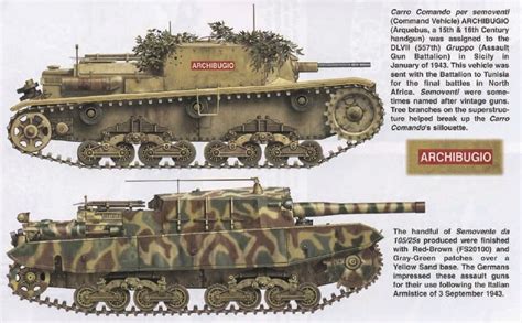 Axis Tanks And Combat Vehicles Of World War Ii The Semovente In German