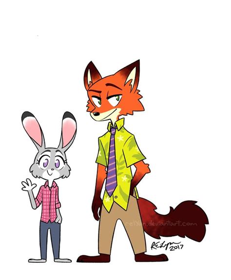 Nick On Deviantart Nick And Judy