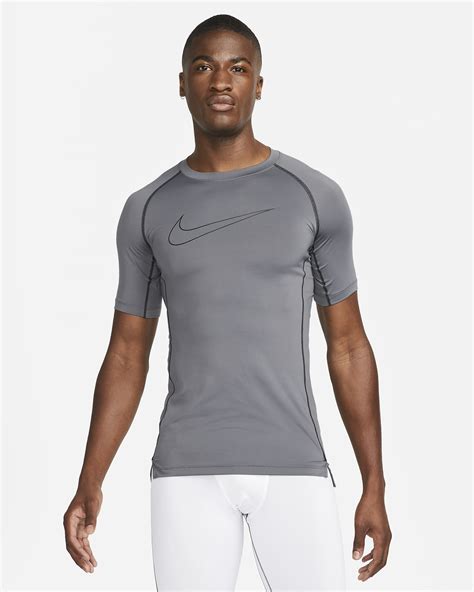 Nike Pro Dri Fit Mens Tight Fit Short Sleeve Top Nike In