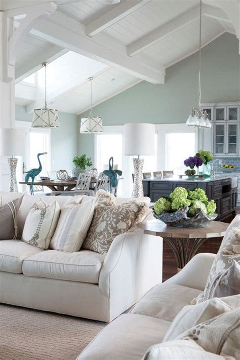 Paint ideas for living rooms & popular living room colors. Paint Colour Review: Sherwin Williams Sea Salt, Undertones ...