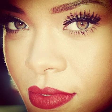 Red Lips Rihanna Image 699910 On