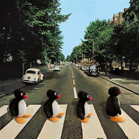 Spingu The Vinyl Penguin Is Taking Over Our Favorite Album Covers