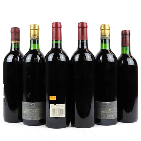 Assorted Left Bank Bordeaux Red Wines 6x75cl Wine Auctioneer