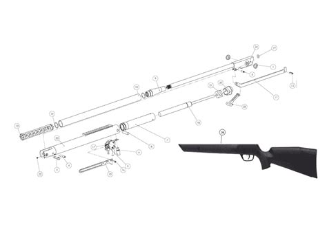 Product Schematics For Crosman Genesis Np Air Rifle Pyramyd Air Sexiz Pix