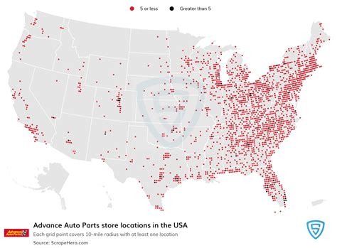 Advance Auto Parts Store Locations In The Usa Scrapehero Data Store