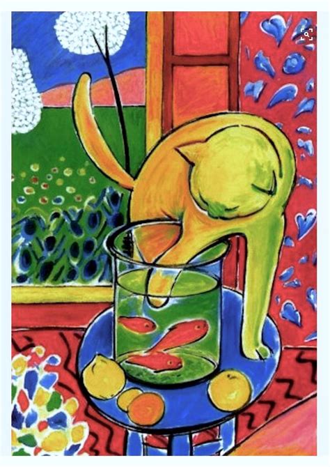 Henri Matisse Was Especially Attached To His Two Cats Minouche And