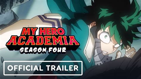 My Hero Academia Season 4 Official Trailer English Dub Reveal