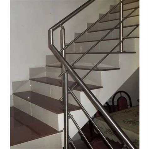 Stairs Stainless Steel Pipe Railing Material Grade Ss 410 At Rs 1250