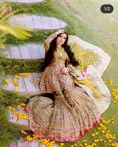 Khadija Batool Pakistani Bridal Bridal Dresses Colorful Dresses