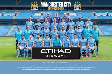 The official manchester city facebook page. Buy Official Manchester City Team Photo 15/16 Maxi Poster