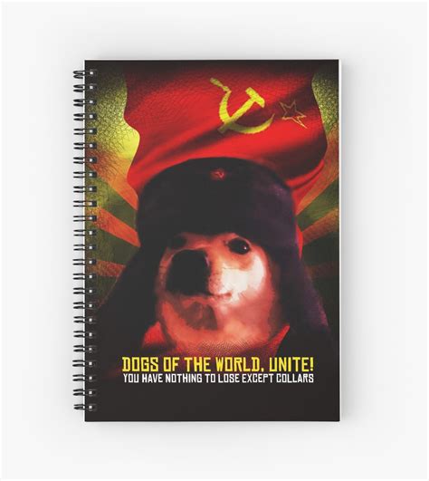 Communist Comrade Doggo Meme Funny Doge Dog Jimbo With