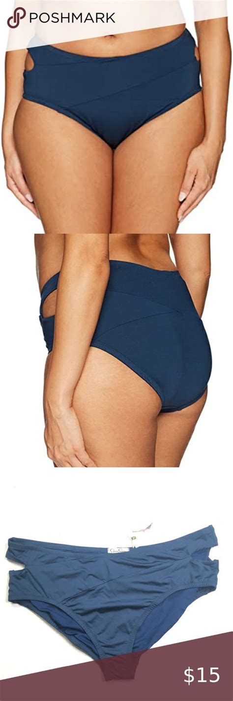 NEW Jessica Simpson Plus Sized Crossed Front Bikin