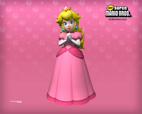 Princess Peach Mario Bros Wallpaper Backgrounds Princess Wallpaper