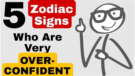 💥5 Zodiac Signs Who Are Very Overconfident According To Astrology