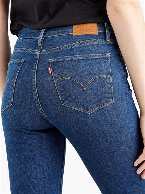 Levis 724 High Rise Straight Jeans Non Stop At John Lewis And Partners