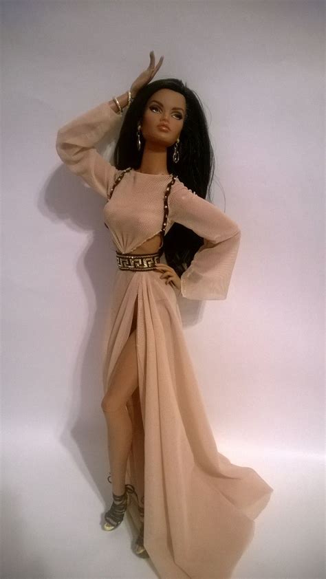 Discover the most coveted styles of versace dresses. McKnight In Versace Inspired Dress | Barbie dress, Barbie ...