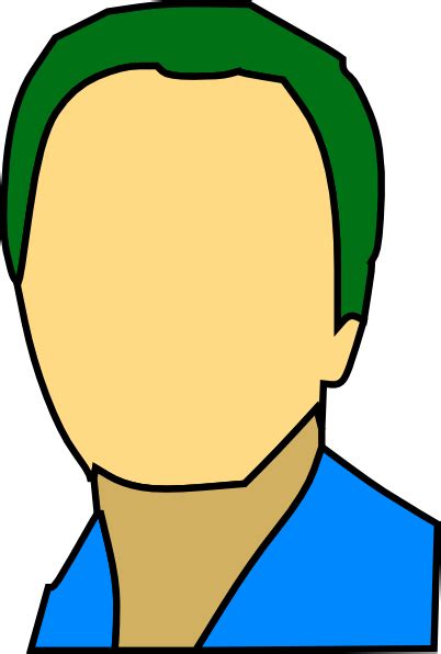 Download 381,024 cartoon boy images and stock photos. Face Shoulders Head Clip Art at Clker.com - vector clip ...