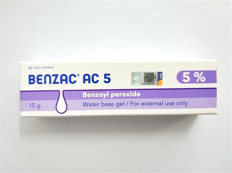 Finished Product Benzac Ac Gel Benzoyl Peroxide For Personal