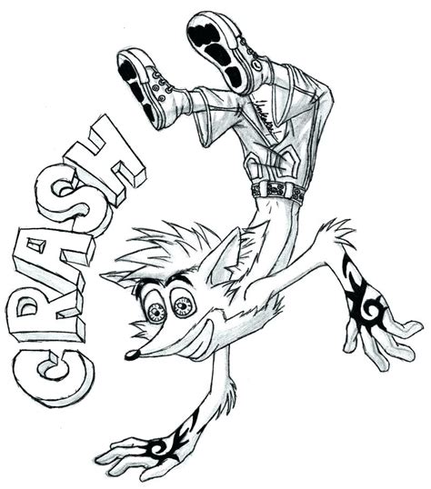 Image information image title : Crash Bandicoot Coloring Pages at GetColorings.com | Free ...