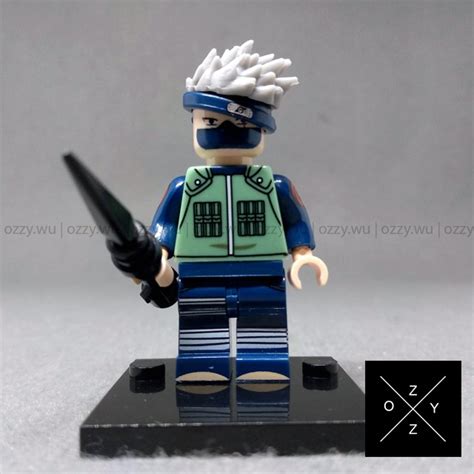 Lego Compatible Naruto Minifigures Kakashi Hatake Hobbies And Toys