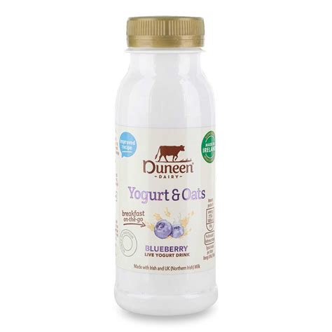 Yogurt And Oats Blueberry 250ml Duneen Dairy Aldiie