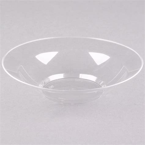 WNA Comet DWB10180C 10 oz. Clear Plastic Designerware Bowl - 180/Case