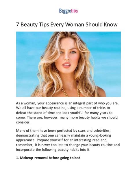 7 Beauty Tips Every Woman Should Know