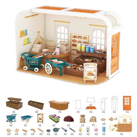 Sat N Al N Shop Fairy Garden Miniature Furnitures Set Kitchen Bedroom