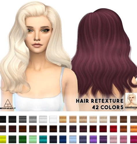 Miss Paraply Hair Retexture Alesso Cool Sims Omen • Sims 4 Downloads