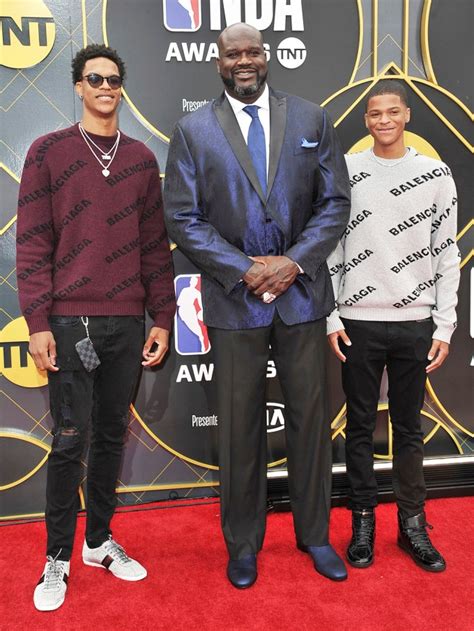 Shaq With His Kids Photos Of Basketball Superstar With His Children
