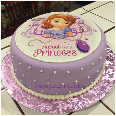 Sofia The First Birthday Cake Castle Birthday Cakes Diy Birthday Cake