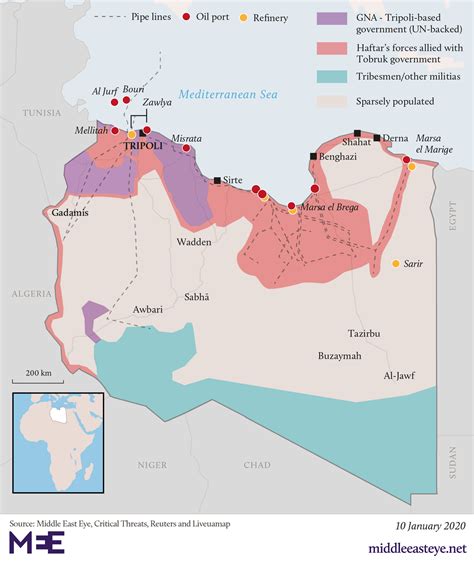 Map Of Libya Political Map Worldofmaps Net Online Map