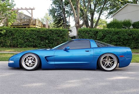 Stanced C5 Corvette Shows Off New Paint And Wheels