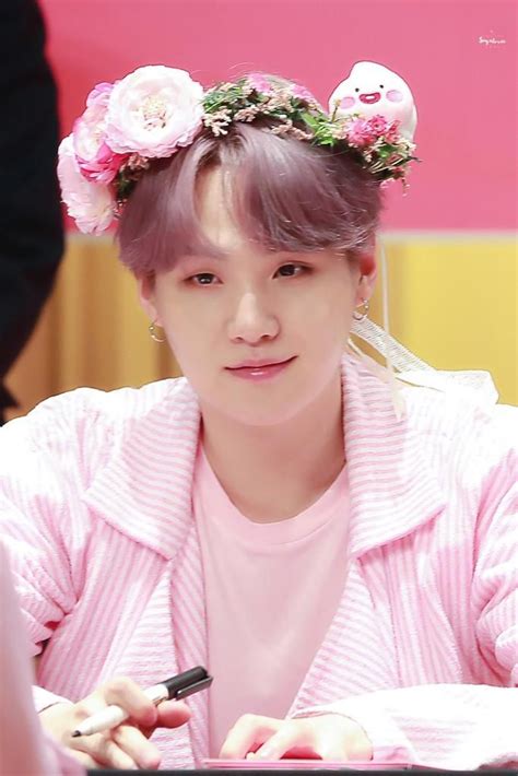 Suga Pics 💙 On Twitter He Is The Most Beautiful Flower In The World 🌸