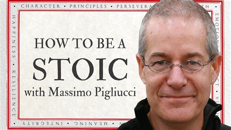 Massimo Pigliucci How To Be A Stoic