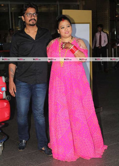 Just Married Bharti Singh And Haarsh Limbachiyaa In Mumbai Bharti Singh Haarsh Limbachiyaa Photos
