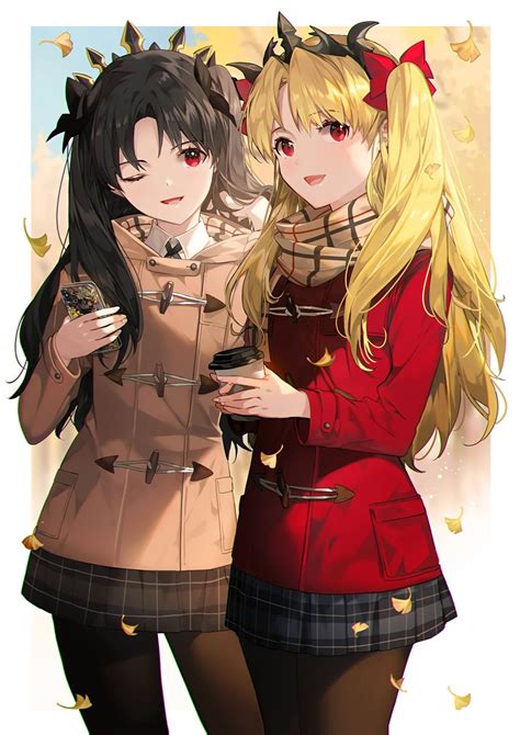 Ishtar And Ereshkigal Fategrand Order Fate Stay Night Rin Fate Stay