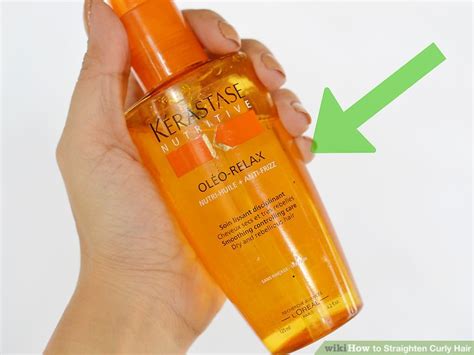 The problem with frizzy hair is that it's dry. How to Straighten Curly Hair: 14 Steps (with Pictures ...