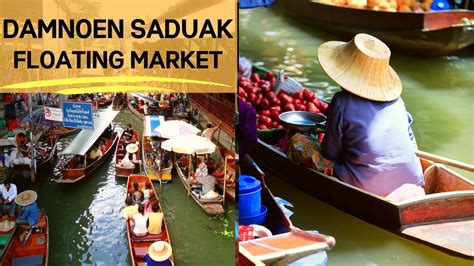 Damnoen Saduak Floating Market Tour Best Floating Market Youtube